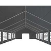 Proginė palapinė, PE, 6x12m, pilka