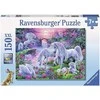 Ravensburger Dėlionė 150 vnt. - Vienaragis saulėlydžio metu
