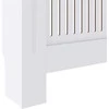 Radiatoriaus dangtis 2 pcs Balta 205 x 20,5 x 81,5cm