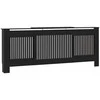 Radiatoriaus dangtis 2 pcs Juoda 205 x 20,5 x 81,5cm