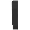 Radiatoriaus dangtis 2 vnt. Juoda 205 x 20,5 x 81,5cm