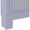 Radiatoriaus dangtis 2 vnt. Pilka 205 x 20,5 x 81,5cm