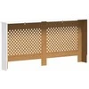 Radiatoriaus uždangalas, baltos sp., 172x19x81,5cm, MDF
