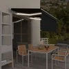Rankiniu būdu ištraukiama markizė, antracito, 3,5x2,5m
