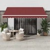 Ištraukiama markizė Vyšninė 400 × 350 cm Audinys ir aliuminis