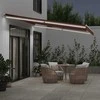 Ištraukiama markizė Ruda 450 × 350 cm Audinys ir aliuminis