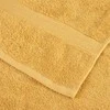 Rankšluostis Rankšluosčiai SOLUND, 2vnt., auksiniai, 100x200cm, 600g/m²