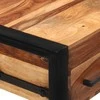 Rašomasis stalas su 2 stal., 110x50x77cm, raus. dalb. med. mas.