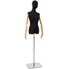 Reguliuojamas manekenas 165-213 cm su baze Moteris PP Juoda