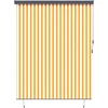 Roletas Balta ir oranžinė 220 x 250 cm Audinys ir aliuminis