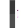 Roletas Blackout Juoda 50x210 cm Audinio plotis 45,7 cm