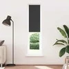 Roletas Blackout Juoda 50x210 cm Audinio plotis 45,7 cm