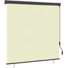 Roletas Kreminė 180 x 250 cm Audinys ir aliuminis