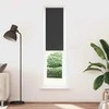 roletas juodas 50x230 cm audinio plotis 45,7 cm poliesteris