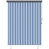 Roletas Mėlyna ir balta 200 x 250 cm Audinys ir aliuminis