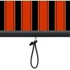 Roletas Oranžinė ir ruda 180 x 250 cm Audinys ir aliuminis