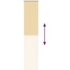 roletas smėlio spalvos 60x210 cm audinio plotis 55,7 cm