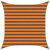 Saulės burė Oranžinė ir ruda 2 x 2 m 100% poliesteris Oksfordas