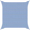 Saulės šešėlio audinys Mėlyna ir balta 36 x 36 m HDPE