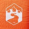 Savaime prisipučiantis stovyklavimo čiužinys, oranžinis