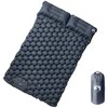 Savaime prisipučiantis dvivietis stovyklavimo čiužinys, pilkas