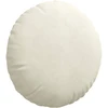 Sėdynių pagalvėlės 2 vnt. Aksomas Kreminė Ø50 x 19 cm