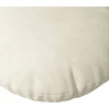 Sėdynių pagalvėlės 2 vnt. Aksomas Kreminė Ø50 x 19 cm
