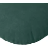 Sėdynių pagalvėlės 2 pcs Tamsiai žalia Ø 40 x 13 cm Aksomas