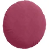 Sėdynių pagalvėlės 2 pcs Vyno raudona Ø 80 x 29 cm Aksomas