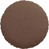 Sėdynių pagalvėlės 2 pcs Ruda Ø30 x 13 cm audinys