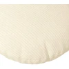 Sėdynių pagalvėlės 2 pcs Kreminė Ø 50 cm Kordūrinis audinys