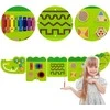 Viga Toys Sensorinė manipuliacinė lenta Krokodilas VIGA