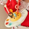 Montessori sensorinis barškutis UFO WOOPIE BABY