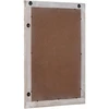 sieninis veidrodis Balta 70 x 50 cm Kietas mango medis