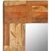 Sieninis veidrodis, perdirbtos medienos masyvas, 60x120cm
