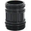 Siurbimo žarna su PVC jungtimis, juodos spalvos, 1", 4m, PVC