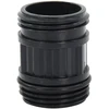 Siurbimo žarna su PVC jungtimis, juodos spalvos, 1", 7m, PVC