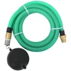 Siurbimo žarna su žalvarinėmis jungtimis, žalia, 1,1", 7m, PVC