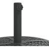 Skėčio nuo saulės pagrindas 38/48mm skersmens stulpams, 25kg