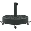 Skėčio nuo saulės pagrindas su ratukais 38/48mm stulpams, 27kg