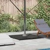 Skėčio pagrindas Juoda 100 x 100 x 4 cm Plienas