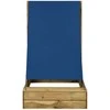 Smėlio dėžė su stogu, 80x60x97,5cm, impregnuota pušies mediena
