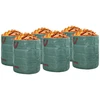 Sodo atliekų maišai 12 pcs Žalia 67 x 67 x 75,5 cm
