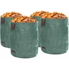 Sodo atliekų maišai 4 pcs Žalia 79 x 79 x 99,5 cm