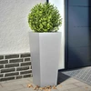 Sodo loveliai, 2vnt., 35x35x75cm, galvanizuotas plienas