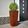 Sodo lovelis, 35x35x75cm, oro sąlygoms atsparus plienas