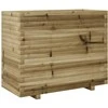 Sodo lovelis, 90x40x72,5cm, impregnuota pušies mediena