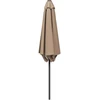 Sodo skėtis 230 x 230 cm Poliesteris Stačiakampio Taupe