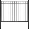 Sodo tvora, juodos spalvos, 1,7x1,2 m, plienas