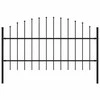 Lauko tvora su iečių viršug., juoda, (0,75-1)x1,7m, plienas